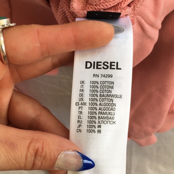 Diesel / 4Y or 4T? / Girl / Sweater / Color- Pink - Picture 9 of 11